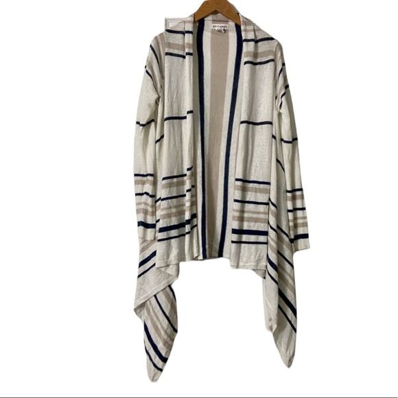 Artisan NY LINEN/VISCOSE Open Front Cardigan - Picture 2 of 5